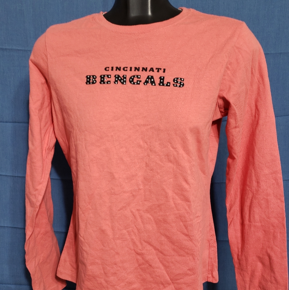 CINCINNATI BENGALS REEBOK long sleeve Tshirt